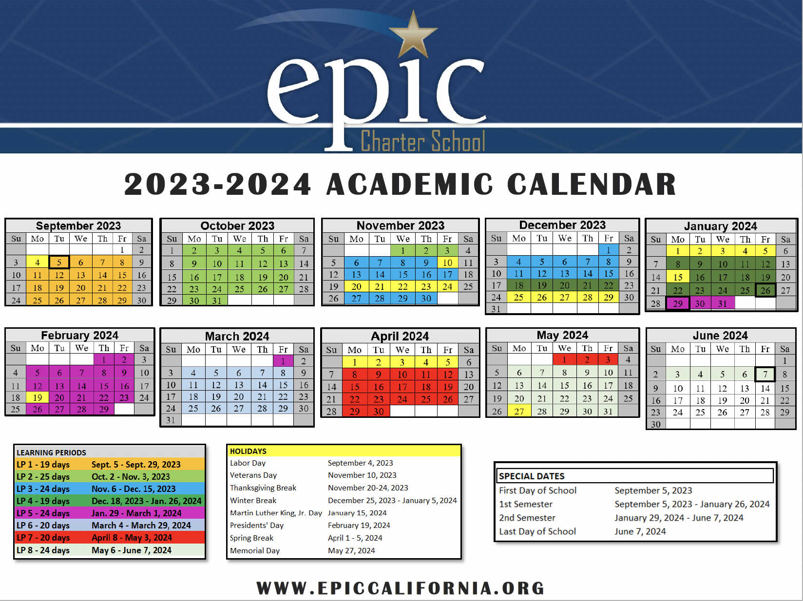 calendar-epic-california